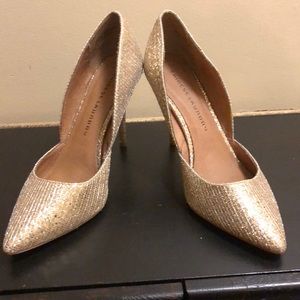 Chinese laundry gold heels